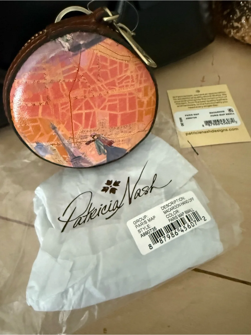 Patricia Nash round leather